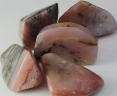 Pink Opal Tumbled Stones