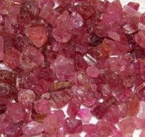 Pink Tourmaline Faceted Rough