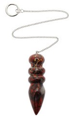 Poppy Jasper Egyptian Pendulums