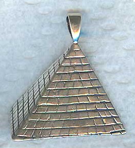 Sterling Silver Pyramid Pendant