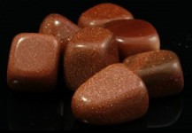 Red Goldstone Tumbled Stones