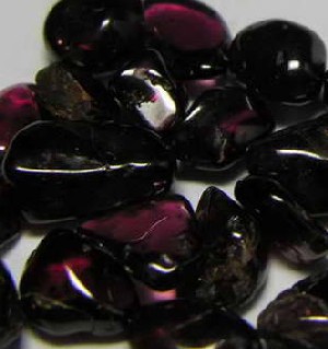 Rhodolite Tumbled