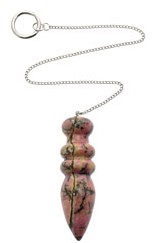 Rhodonite Egyptian Pendulums