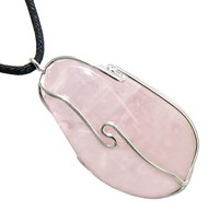 Rose Quartz Pendants