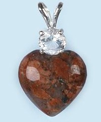 HEART Pendant with Rosophia 