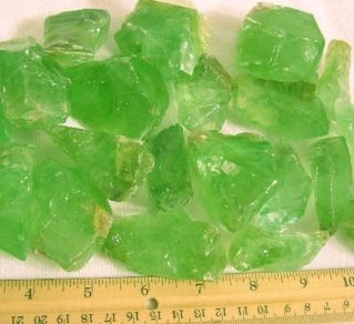 Royal Green Calcite AAA Quality Rough