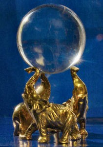 Crystal Ball Sphere Stand 