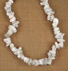 Sanda Rosa Azeztulite Nugget Beads