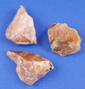 Azeztulite (Satyaloka Rose) Raw Stones