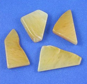 Azeztulite (Satyaloka Yellow) Raw Stones