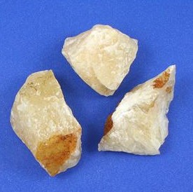 Azeztulite (Satyaloka Yellow) Raw Stones