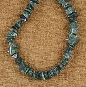 Seraphinite Polished Nugget Necklaces