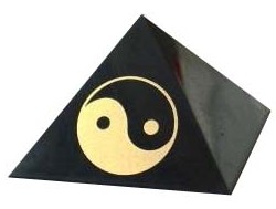 Shungite pyramid