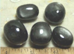 Silver Sheen Obsidian Tumbled Healing Stones