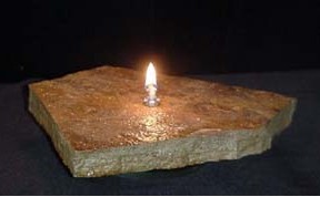 Oil Wick Stone Candles