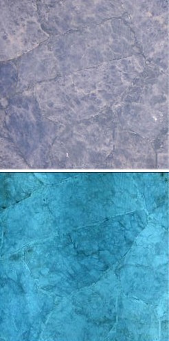 Sky Blue Calcite Tiles