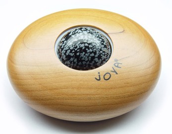 Joya Crystal Massage Roller Classic - Snowflake Obsidian Massager