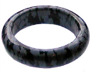 Snowflake Obsidian Ring