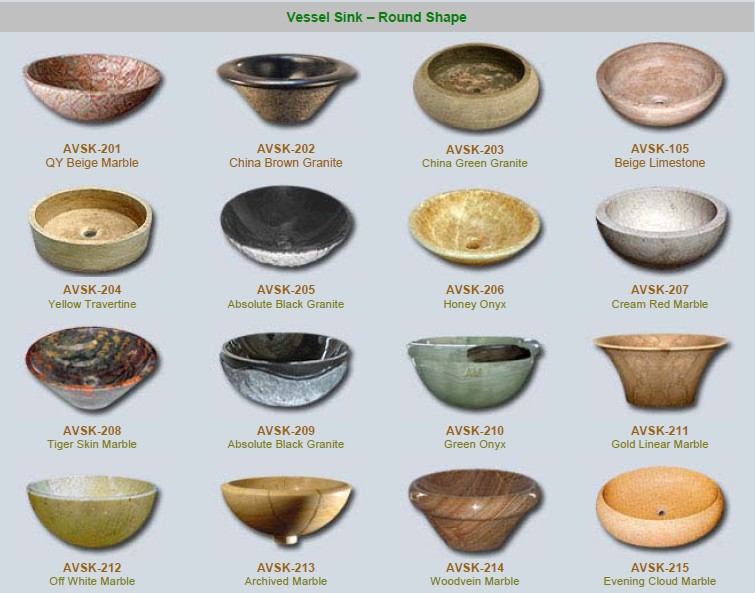 Stone Vessel Sinks