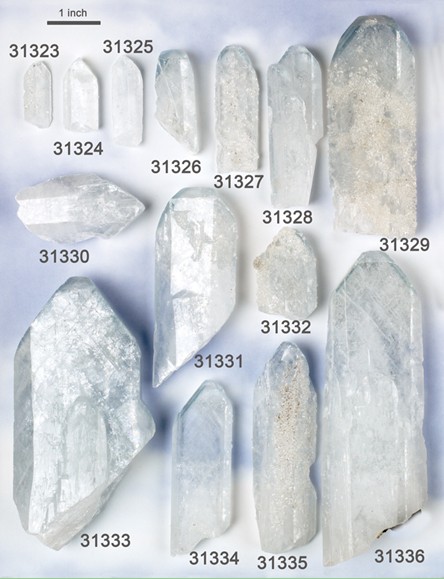 Tabular Celestite Crystals