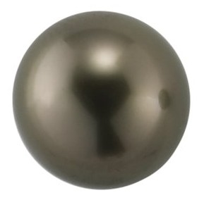 Tahitian Freshwater Cultured Half-Drilled Round Pearl