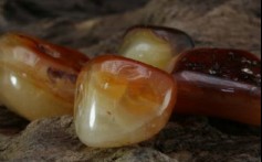 Tangerine Agate Tumbled