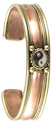 Tibetan Copper Bracelet Yin-Yang