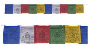 Tibetan Prayer Flag 10 Flaps Traditional