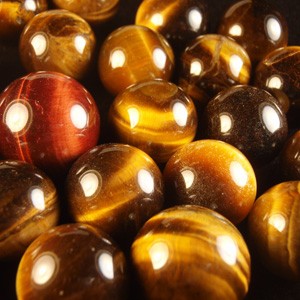 Tiger Eye Marbles 