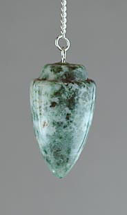 Tree Agate Teardrop Pendulum