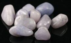 Violet Jade Tumbled Stones
