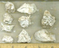 White Pectolite Healing Stones