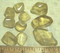 Yellow Scapolite Tumbled Polished