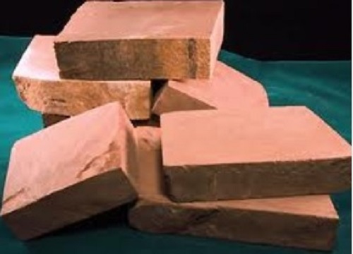 Pipestone Catlinite Crystal Soap With Rock