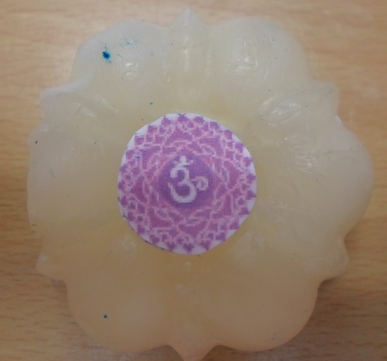 Crown Chakra Selenite Healing Soap Rock