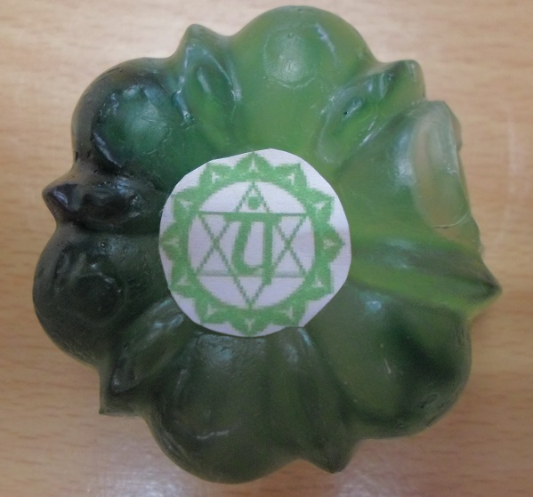 Heart Chakra Healing Soap Rock