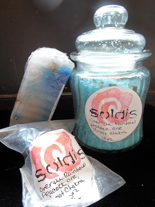 Peacock Ore Healing Soaps, Bath Salts, Lotions, Sugar Scrubs