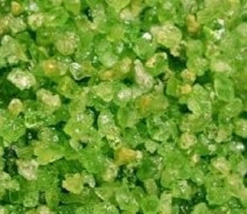 Peridot Crystal Soap With Rock