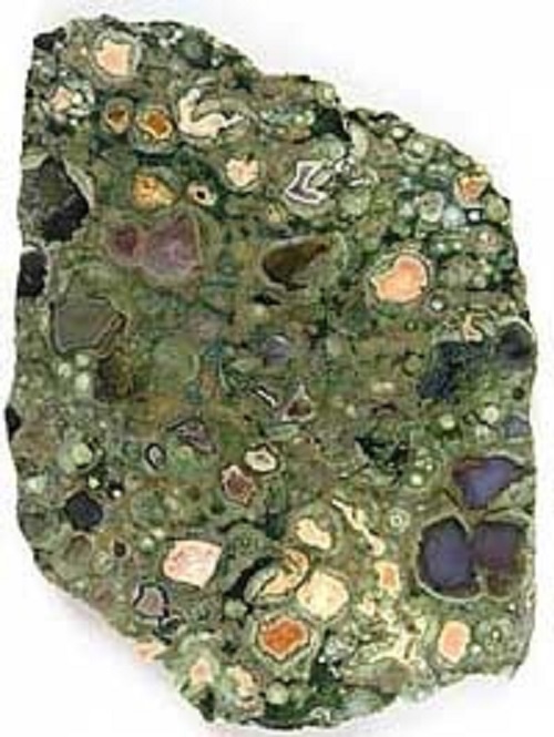 Rainforest Jasper Rhyolite Crystal Soap With Rock