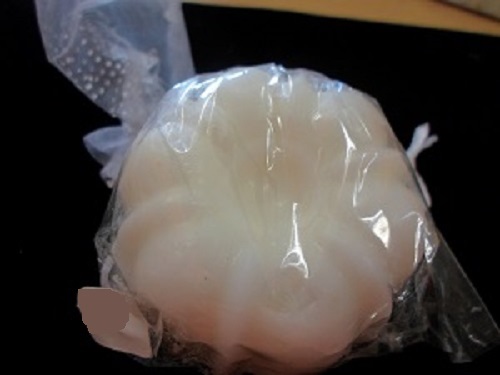 White Color Therapy Selenite Healing Soap Rock