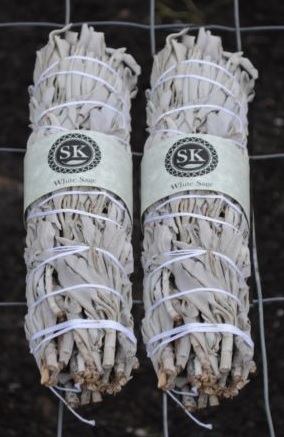 WHITE SAGE 2 pk LARGE BUNDLES