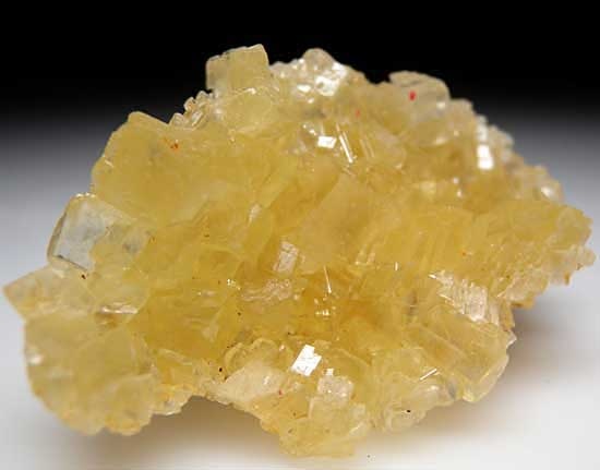 Yellow Calcite Crystal Soap With Rock