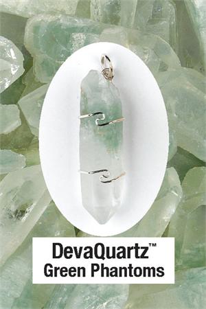DevaQuartz Wire Wrap Pendants