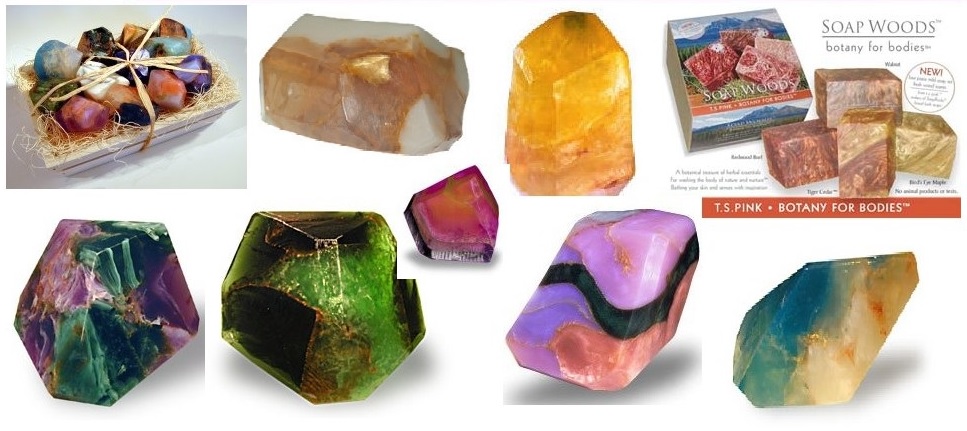 Crystal Infused Soaps