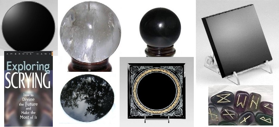 Scrying Mirrors, Scrying Books, Scrying Products